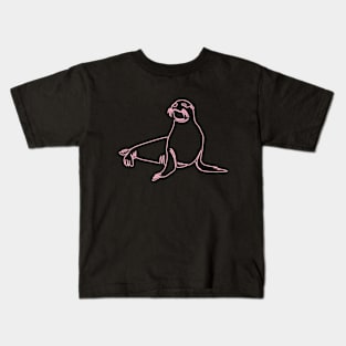 Pink Sealion My Favorite Kids T-Shirt